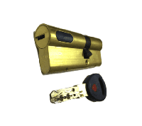 Картинка Цилиндровый механизм Mauer New Wave 4 ключ-ключ-L=77мм/31-46/,цвет латунь, 5 ключей в Черкесске Цилиндровый механизм Mauer New Wave 4 ключ-ключ-L=77мм/31-46/,цвет латунь, 5 ключей в Черкесске