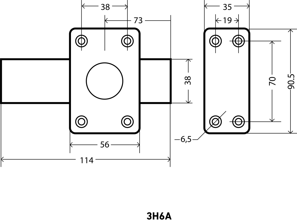 Картинка Замок накладной АЛЛЮР ЗН6А в Черкесске Замок накладной АЛЛЮР ЗН6А в Черкесске